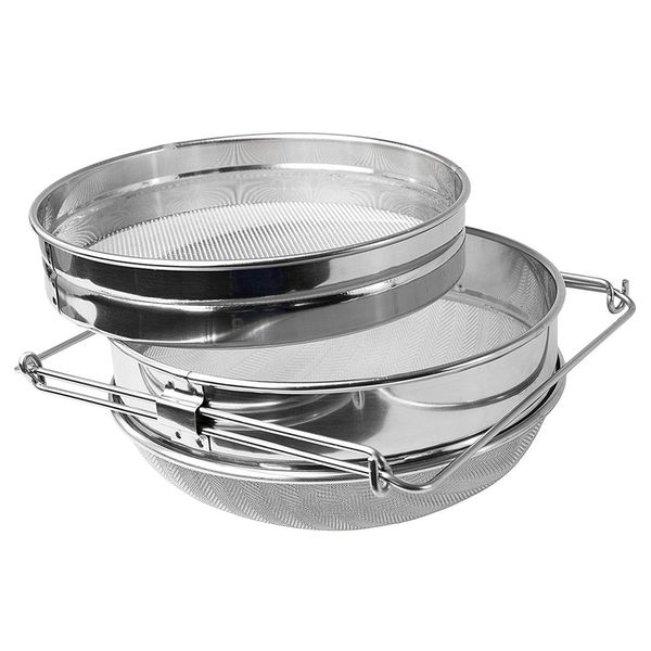 honey harvesting beekeeping starter tool kit | set of 5 - double sieve honey strainer, frame holder, brush, uncapping knife, unc
honey harvesting beekeeping starter tool kit | set of 5 - double sieve honey strainer, frame holder, brush, uncapping knife, unc