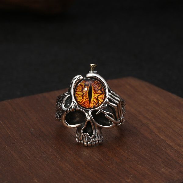 silver 925 jewels devil's eye ring for women domineering fashion personality sterling silver index finger ring, Golden;silver
silver 925 jewels devil's eye ring for women domineering fashion personality sterling silver index finger ring, Golden;silver