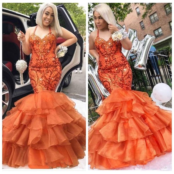 halter lace appliques slim mermaid prom dresses 2019 beading tiered custom formal vestidos de women african evening party gowns slim, Black
halter lace appliques slim mermaid prom dresses 2019 beading tiered custom formal vestidos de women african evening party gowns slim, Black