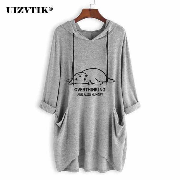 autumn hoodies sweatshirt women 2020 casual plus size cute cat print knitted pullover long hooded moletom female loose 5xl, Black
autumn hoodies sweatshirt women 2020 casual plus size cute cat print knitted pullover long hooded moletom female loose 5xl, Black