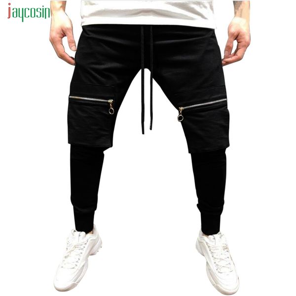 jaycosin mens cautumn winter man gyms fitness bodybuilding joggers workout trousers men casual cotton straight pants overalls, Black
jaycosin mens cautumn winter man gyms fitness bodybuilding joggers workout trousers men casual cotton straight pants overalls, Black