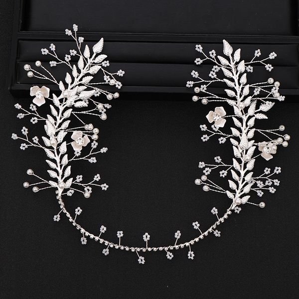 new wedding hair accessories silver rhinestone crystal pearl head band and queen headdress bride wedding headwear accessories, Golden;white
new wedding hair accessories silver rhinestone crystal pearl head band and queen headdress bride wedding headwear accessories, Golden;white