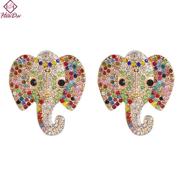 2019 new personality animal earrings african elephant stud earring women fashion alloy set auger ear accessories kpop jewelry, Golden;silver
2019 new personality animal earrings african elephant stud earring women fashion alloy set auger ear accessories kpop jewelry, Golden;silver