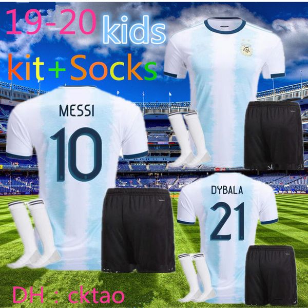kids kit+socks land argentina soccer jersey copa america 2020 argentina football soccer shirt messi dybala aguero kids football fir, Black
kids kit+socks land argentina soccer jersey copa america 2020 argentina football soccer shirt messi dybala aguero kids football fir, Black