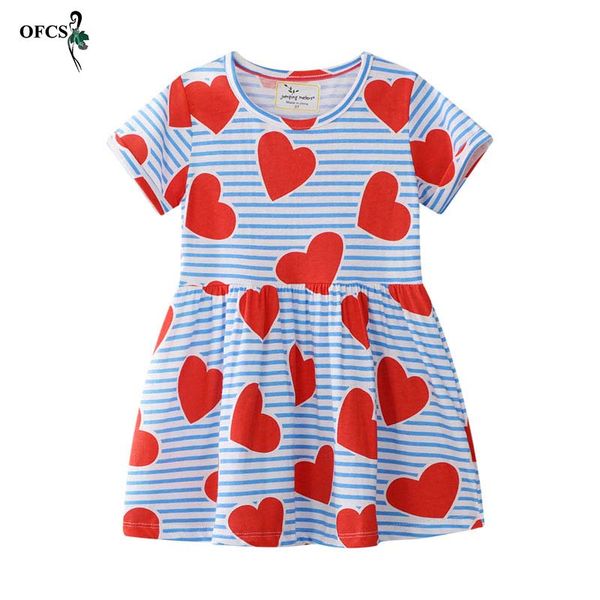 kids summer dresses girls cotton blue striped short sleeve dress summer baby hearts printing causal dress for girls 2-7 years, Red;yellow
kids summer dresses girls cotton blue striped short sleeve dress summer baby hearts printing causal dress for girls 2-7 years, Red;yellow