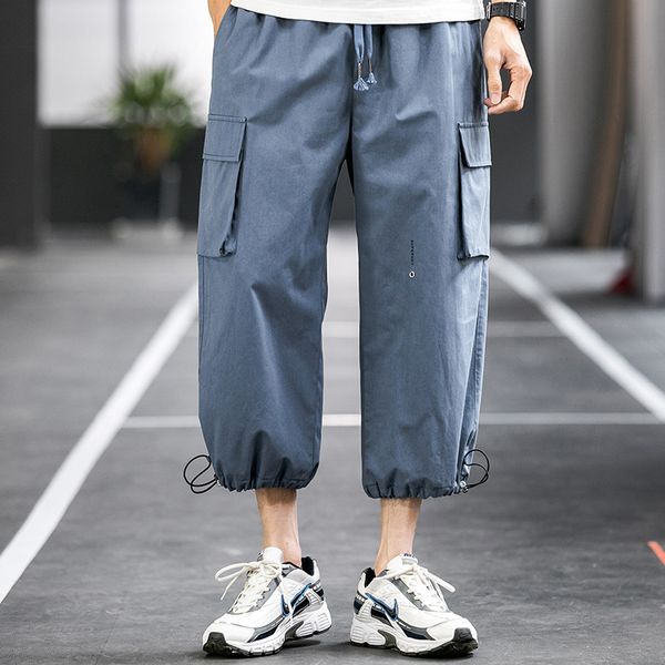 mens fashion trend street hip-hop harajuku multi-pocket trousers loose large size comfortable casual beamed jogger trousers men, Black
mens fashion trend street hip-hop harajuku multi-pocket trousers loose large size comfortable casual beamed jogger trousers men, Black