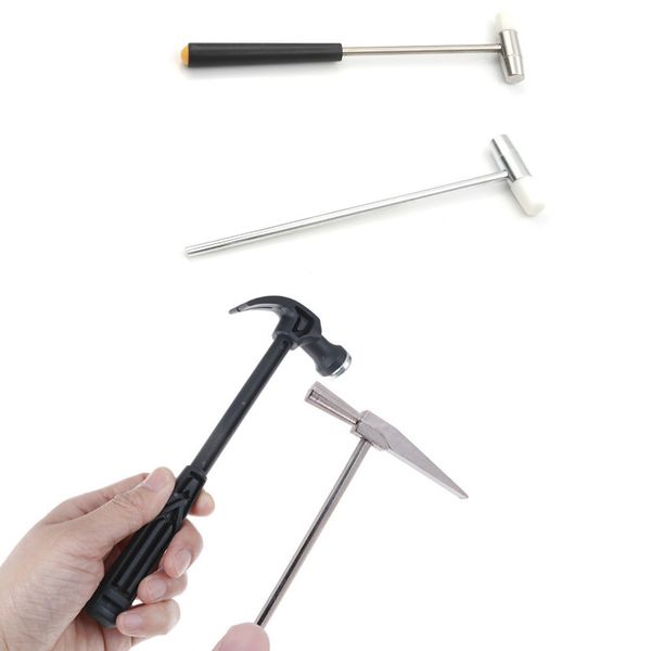 handle mini claw hammer woodworking nail puncher metal hammer / small iron watch repair hand tool emergency safety escape
handle mini claw hammer woodworking nail puncher metal hammer / small iron watch repair hand tool emergency safety escape
