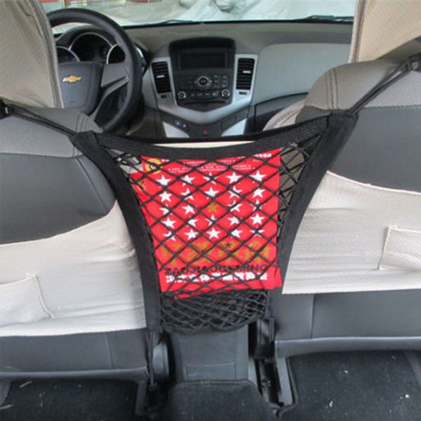 car organizer seat back storage bag excellent luggage holder pocket strong elastic car mesh net bag between
car organizer seat back storage bag excellent luggage holder pocket strong elastic car mesh net bag between
