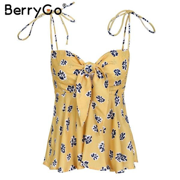 cotton v neck flower print camisole shirt women backless bow strap tees female pleated casual summer tank trend, White
cotton v neck flower print camisole shirt women backless bow strap tees female pleated casual summer tank trend, White