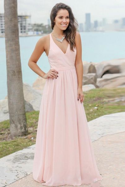 elegant pink long chiffon country bridesmaid dresses summer beach formal maid of honor gowns custom made wedding guest gowns, White;pink
elegant pink long chiffon country bridesmaid dresses summer beach formal maid of honor gowns custom made wedding guest gowns, White;pink