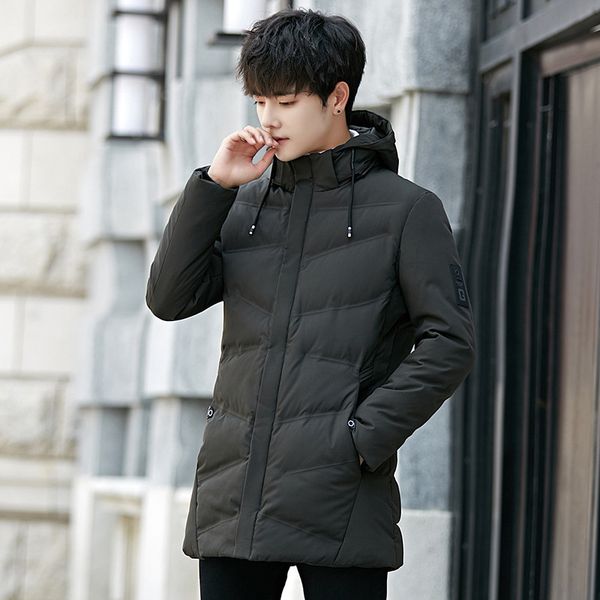 solid loose mens winter jackets and coats zipper hooded long coat quilted jacket casual pockets warm thick parka, Black
solid loose mens winter jackets and coats zipper hooded long coat quilted jacket casual pockets warm thick parka, Black