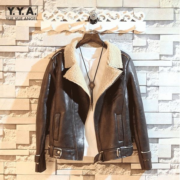 punk winter mens casual fleece leather jacket vintage zipper slim fit motorcycle short coat male fashion thick bomber jackets, Black
punk winter mens casual fleece leather jacket vintage zipper slim fit motorcycle short coat male fashion thick bomber jackets, Black