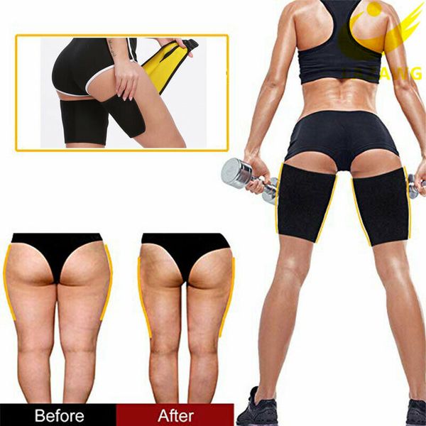 slim thigh trimmer leg shapers slender slimming belt neoprene sweat shapewear toned muscles band thigh slimmer wrap, Yellow;black
slim thigh trimmer leg shapers slender slimming belt neoprene sweat shapewear toned muscles band thigh slimmer wrap, Yellow;black