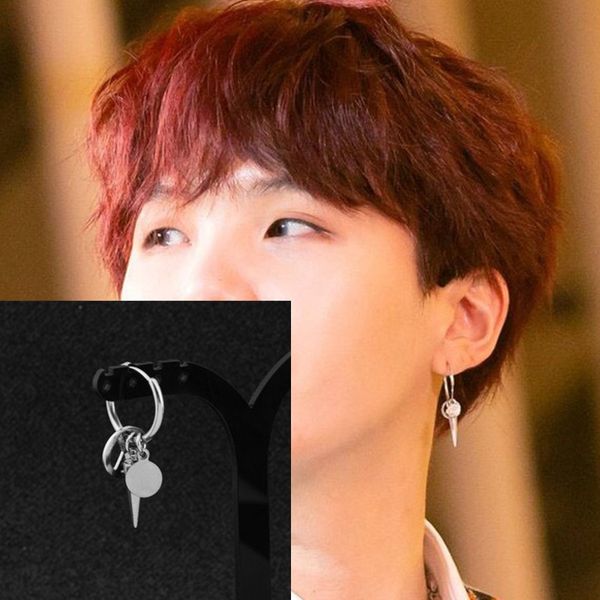 1 pcs kpop bts bangtan boys v stud earrings korean fashion jewelry accessories for mens and womens peace earrings, Golden;silver
1 pcs kpop bts bangtan boys v stud earrings korean fashion jewelry accessories for mens and womens peace earrings, Golden;silver