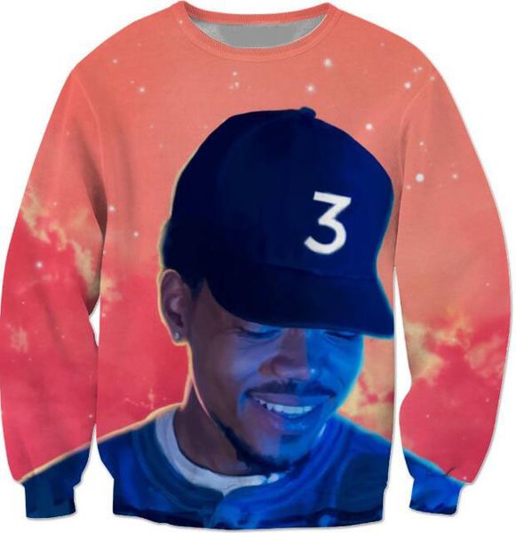 popular chance the rapper 3 sweatshirt red space crewneck casual fashion clothing hoodies outerwear jumper tees, Black
popular chance the rapper 3 sweatshirt red space crewneck casual fashion clothing hoodies outerwear jumper tees, Black