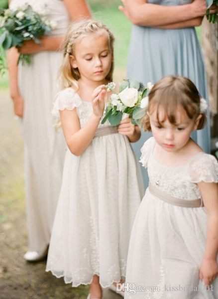 vintage lace flower girl' dresses cap sleeves a line zip back ankle length lovely girls pageant dresses sale, White;blue
vintage lace flower girl' dresses cap sleeves a line zip back ankle length lovely girls pageant dresses sale, White;blue