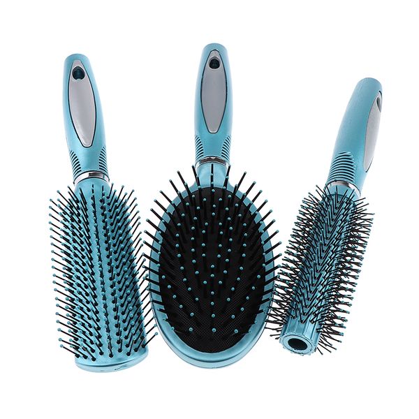 stylish 3pcs 3 types dense hairbrush set portable for detangling styling hair and scalp massage, great for extensions and wigs, Silver
stylish 3pcs 3 types dense hairbrush set portable for detangling styling hair and scalp massage, great for extensions and wigs, Silver