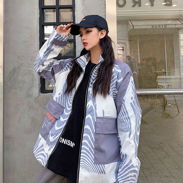 2019 spring autumn women casual stylish boyfriend bf oversize jacket coat female loose big pocket harajuku outwear, Black;brown
2019 spring autumn women casual stylish boyfriend bf oversize jacket coat female loose big pocket harajuku outwear, Black;brown