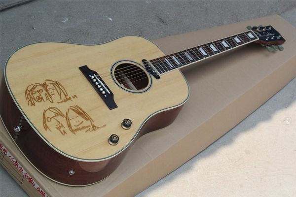 john lennon 70th anniversary 41 inch acoustic guitar with rosewood fretboard,body binding,can be customized
john lennon 70th anniversary 41 inch acoustic guitar with rosewood fretboard,body binding,can be customized