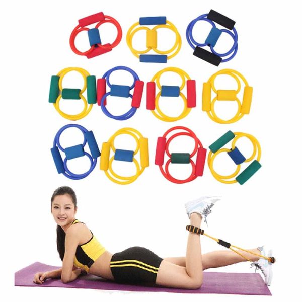 yoga fitness resistance 8 type muscle chest expander rope workout yoga fitness tube sports pulling exerciser(random color
yoga fitness resistance 8 type muscle chest expander rope workout yoga fitness tube sports pulling exerciser(random color