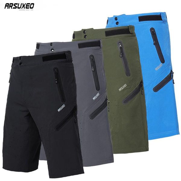 arsuxeo men's dh shorts mtb bicycle shorts outdoor sports downhill mountain bike sportwear cycling off-road short pants, Black
arsuxeo men's dh shorts mtb bicycle shorts outdoor sports downhill mountain bike sportwear cycling off-road short pants, Black