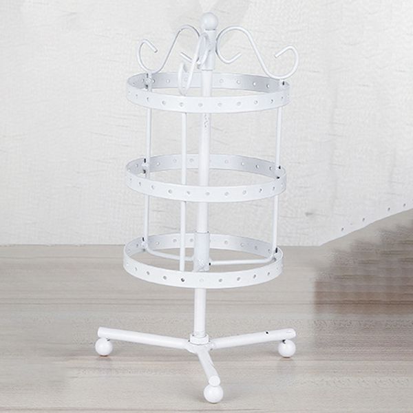 144 holes metal earrings organizer rotating pedestal jewelry display necklace display rack earring storage tree jewelry holder, Pink;blue
144 holes metal earrings organizer rotating pedestal jewelry display necklace display rack earring storage tree jewelry holder, Pink;blue