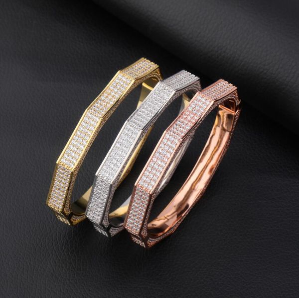 hip-hop polygonal zircon bracelet for men luxury designer gold chains bracelets gold silver gift ing, Black
hip-hop polygonal zircon bracelet for men luxury designer gold chains bracelets gold silver gift ing, Black