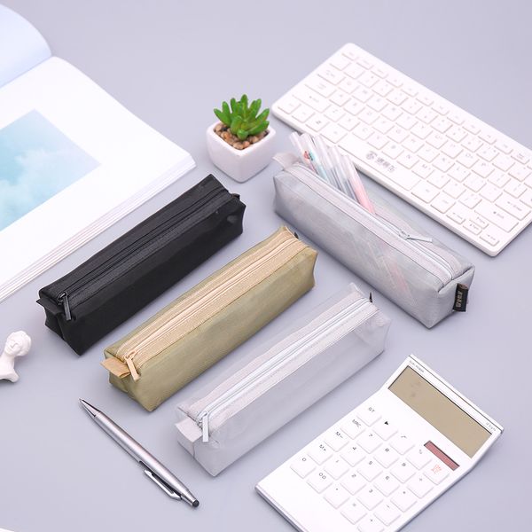 new stationery student pencil case transparent net salad chain bag pencil bag simple male high school student case
new stationery student pencil case transparent net salad chain bag pencil bag simple male high school student case