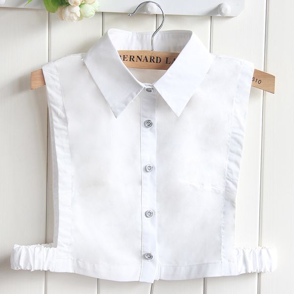 new pure cotton fake collar shirt female professional square false collar tip white shirt wholesale, Black;blue
new pure cotton fake collar shirt female professional square false collar tip white shirt wholesale, Black;blue