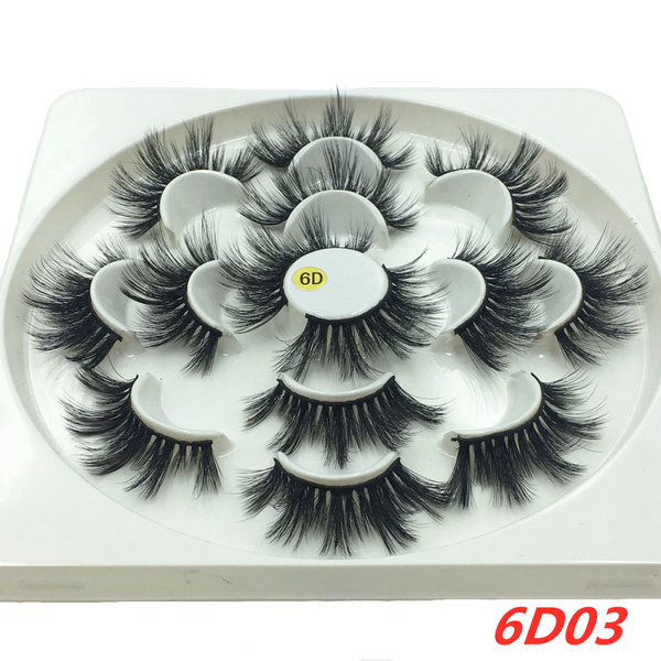 7pairs dramatic fake lashes 20mm mink eyelashes natural 3d faux mink lashes long false eyelashes makeup extension
7pairs dramatic fake lashes 20mm mink eyelashes natural 3d faux mink lashes long false eyelashes makeup extension