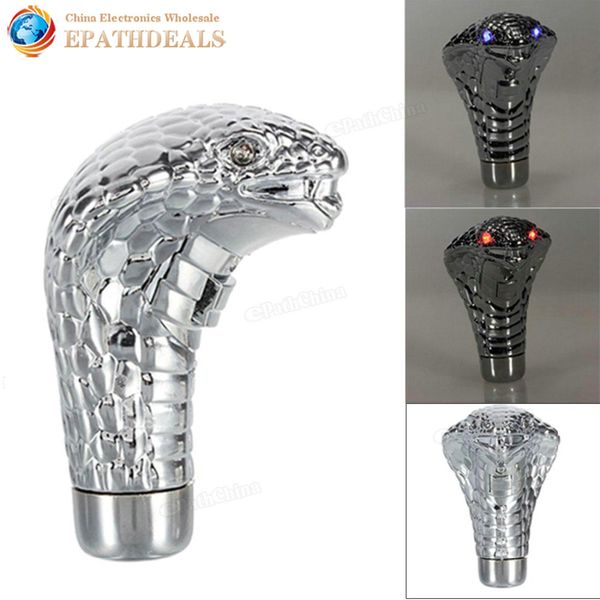 universal auto car manual gear shift knob stick led eyes chrome cobra snake cool shift lever for vw etc
universal auto car manual gear shift knob stick led eyes chrome cobra snake cool shift lever for vw etc