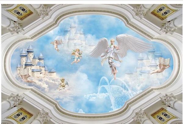3d фрески на потолке
3d фрески на потолке