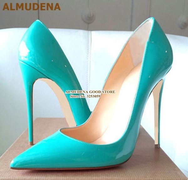 almudena brand 12 8cm stiletto heel pumps patent leather dress shoes pointed toe thin heel designer wedding shoes size45 y200111, Black
almudena brand 12 8cm stiletto heel pumps patent leather dress shoes pointed toe thin heel designer wedding shoes size45 y200111, Black