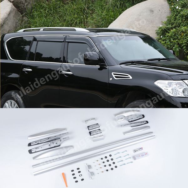 for nissan armada y62 2012-2019 roof rack side rail baggage aluminum durable car accessories
for nissan armada y62 2012-2019 roof rack side rail baggage aluminum durable car accessories