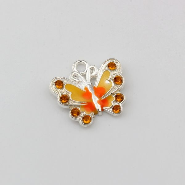 50pcs/lot yellow rhinestone enamel butterfly alloy charm pendants fashion jewelry diy fit bracelets necklace earrings 22x20.5mm a-507, Bronze;silver
50pcs/lot yellow rhinestone enamel butterfly alloy charm pendants fashion jewelry diy fit bracelets necklace earrings 22x20.5mm a-507, Bronze;silver