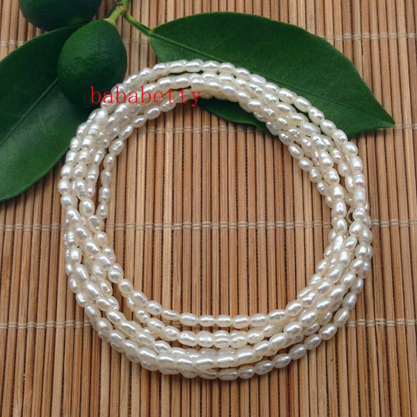 новые природных пресной воды pearl белый розовый нерегулярные риса 3-4мм жемчужный браслет long 120cm, Black
новые природных пресной воды pearl белый розовый нерегулярные риса 3-4мм жемчужный браслет long 120cm, Black