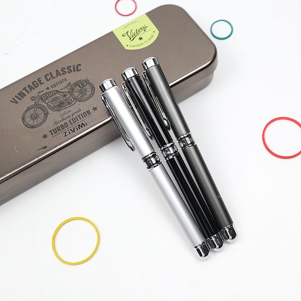 2pcs brand metal roller pen luxury ballpoint pens 0.5mm blue/black ink for business writing office school supplies, Blue;orange
2pcs brand metal roller pen luxury ballpoint pens 0.5mm blue/black ink for business writing office school supplies, Blue;orange
