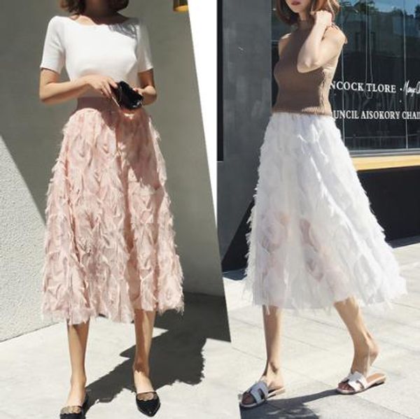 feather tassel skirts womens harajuku elastic waist long high waist skirt vintage graceful white black midi skirt saias lj283
feather tassel skirts womens harajuku elastic waist long high waist skirt vintage graceful white black midi skirt saias lj283