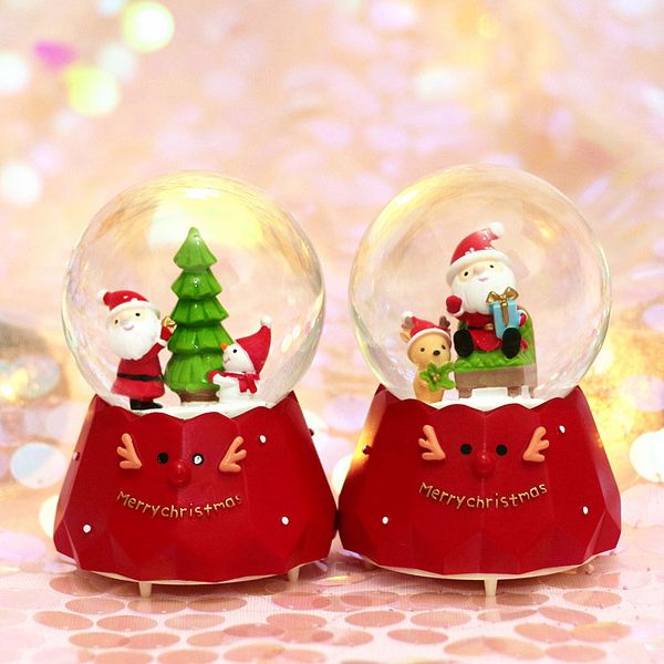 home decoration santa claus crystal ball music box christmas water balloon rotation with lights snow fawn music box
home decoration santa claus crystal ball music box christmas water balloon rotation with lights snow fawn music box