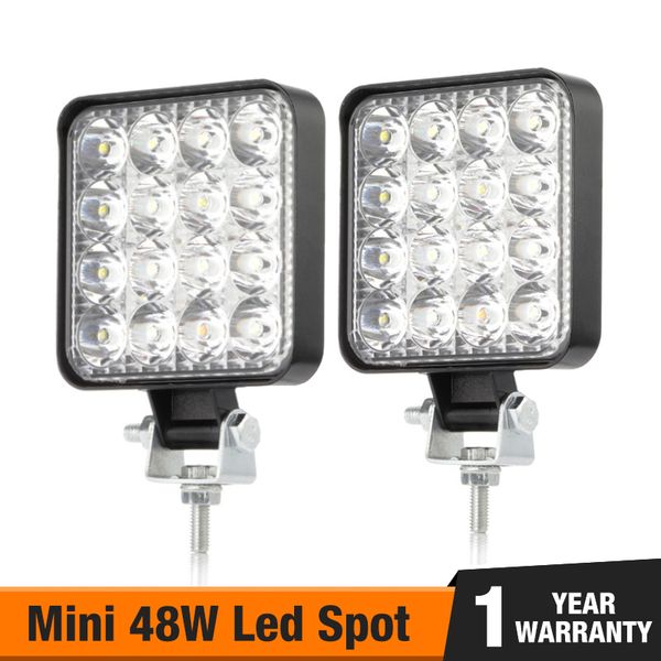 1pcs square 48w led work light 12v 24v off road flood spot lamp for car truck suv 4wd car light assembly night work
1pcs square 48w led work light 12v 24v off road flood spot lamp for car truck suv 4wd car light assembly night work