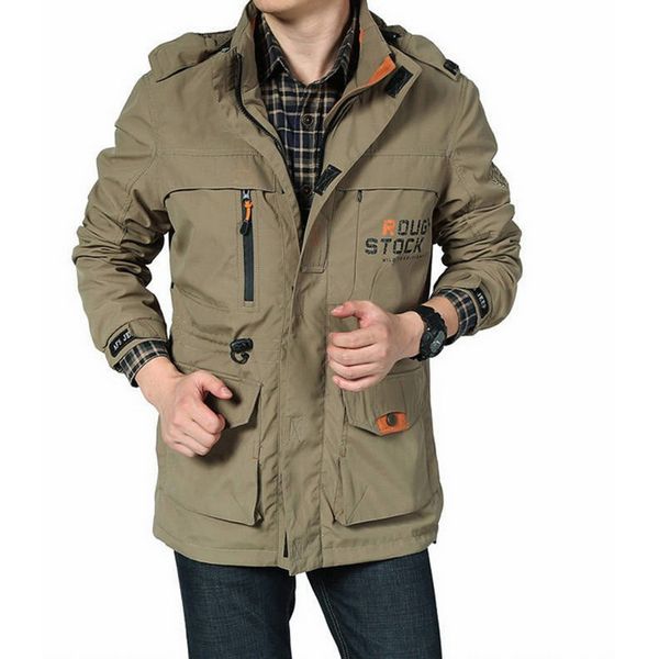 men hooded jacket outwear jackets autumn winter thin cotton coat casual solid color lightweight rain jacket outdoor sportswear, Black
men hooded jacket outwear jackets autumn winter thin cotton coat casual solid color lightweight rain jacket outdoor sportswear, Black
