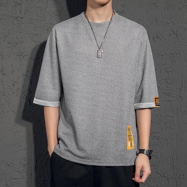 2020 designer summer men's linen short-sleeved t-shirt loose half sleeve summer fashion men, White;black
2020 designer summer men's linen short-sleeved t-shirt loose half sleeve summer fashion men, White;black