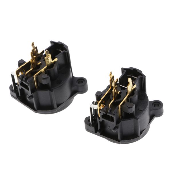 2pcs 3pin xlr женское гнездо mount audio mic разъем gold straight pin аксессуары
2pcs 3pin xlr женское гнездо mount audio mic разъем gold straight pin аксессуары