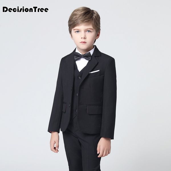 2020 new explosion models british wind children's boy suit gentleman children's long sleeve vest piece set, Black
2020 new explosion models british wind children's boy suit gentleman children's long sleeve vest piece set, Black