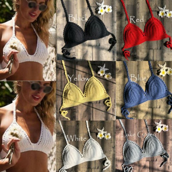 fashion women crochet lace bralette knit bra boho halter beach bikini crop top
fashion women crochet lace bralette knit bra boho halter beach bikini crop top