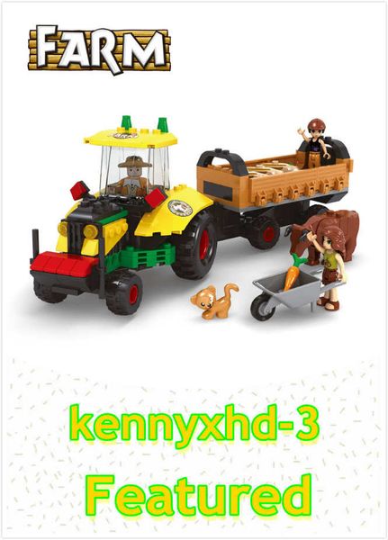 new farm series tractor toy puzzle assembly toy farmer car children's assembly block
new farm series tractor toy puzzle assembly toy farmer car children's assembly block