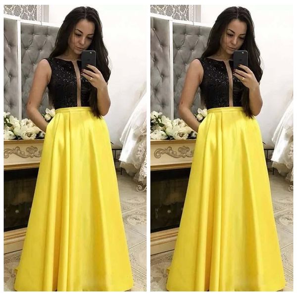 2021 jewel a-line prom dresses formal long sleeveless floor length customized vestidos de soiree women special occasion evening gowns cheap, Black
2021 jewel a-line prom dresses formal long sleeveless floor length customized vestidos de soiree women special occasion evening gowns cheap, Black