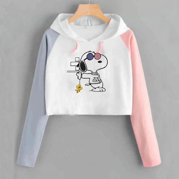 snoopy cropped hooodie harajuku women cartoon pink pullover crop ladies long sleeve autumn tumblr clothes, Black
snoopy cropped hooodie harajuku women cartoon pink pullover crop ladies long sleeve autumn tumblr clothes, Black