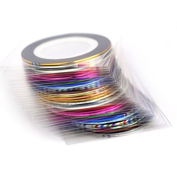 36 colors metallic yarn line rolls striping tape nail stickers decoration,mix design diy nail art beauty tools, Black
36 colors metallic yarn line rolls striping tape nail stickers decoration,mix design diy nail art beauty tools, Black
