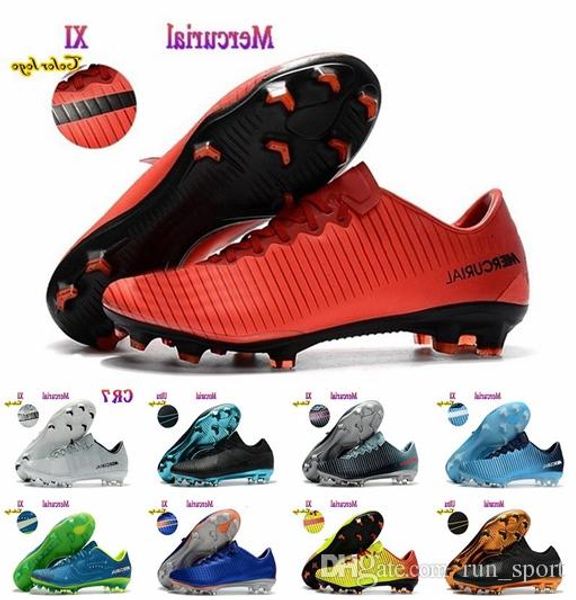 2018 mens low ankle football boots cr7 mercurial xi fg indoor soccer shoes superfly v soccer cleats boots
2018 mens low ankle football boots cr7 mercurial xi fg indoor soccer shoes superfly v soccer cleats boots